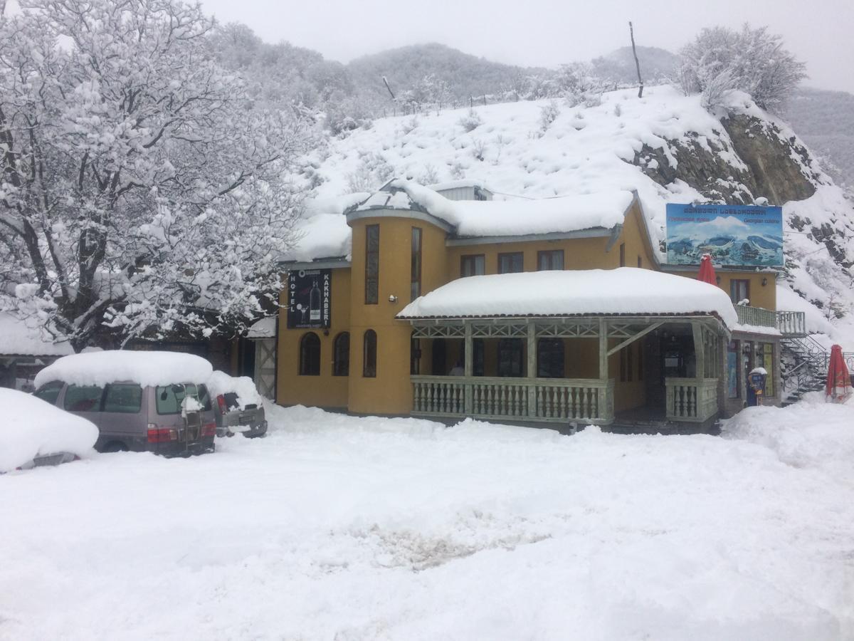 Hotel Restaurant Kakhaberi Bibiliani Exterior photo